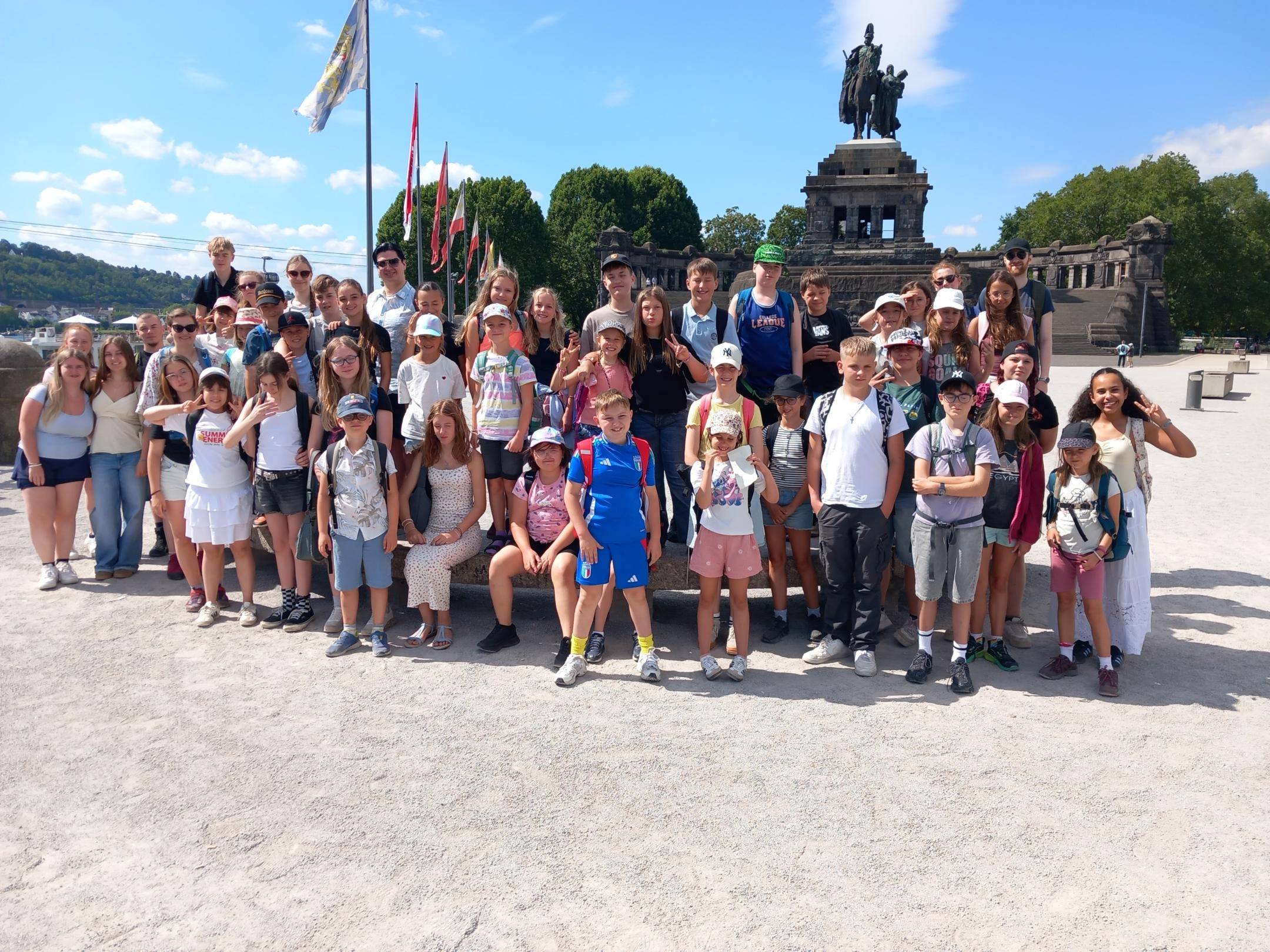 Gruppenfoto Deutsches Eck