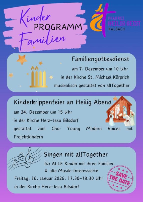 Kinder & Familienprogramm