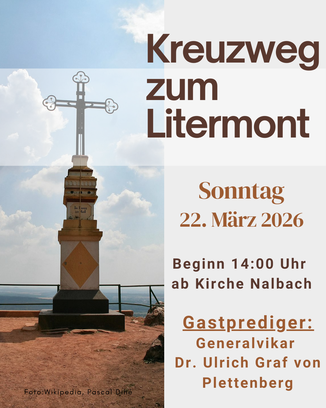 Kreuzweg Litermont 2026