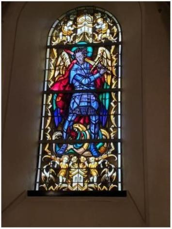 Kirchenfenster Hl. Michael Körprich