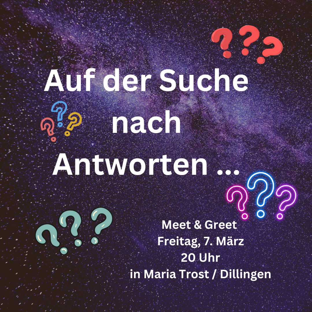 Auf der Suche nach Antworten ...