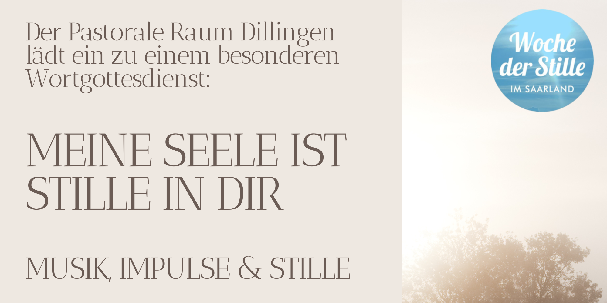 Meine Seele ist stille in dir_Flyer