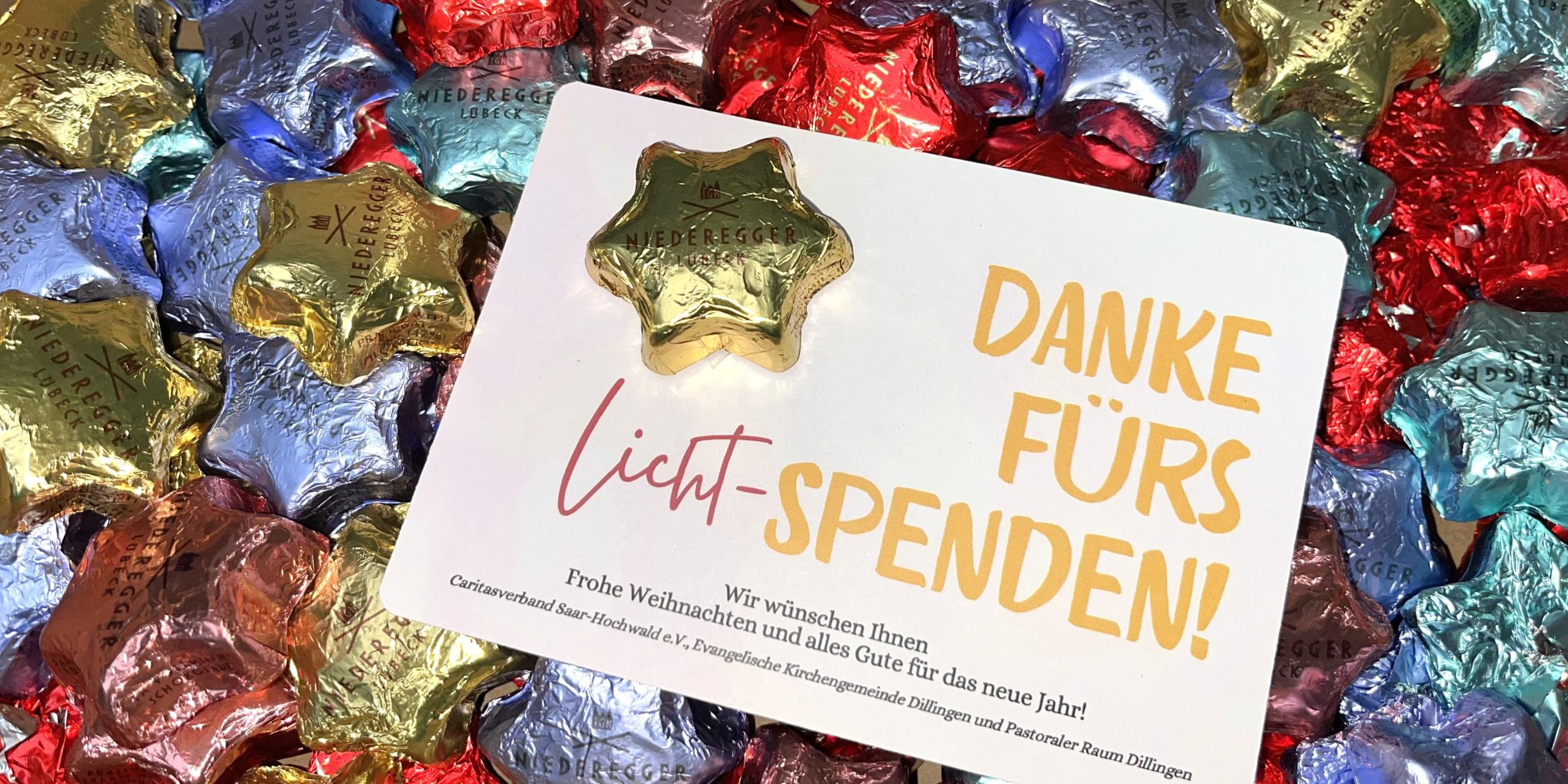 Ein kleines Dankeschön für Helfer*innen und Spender*innen