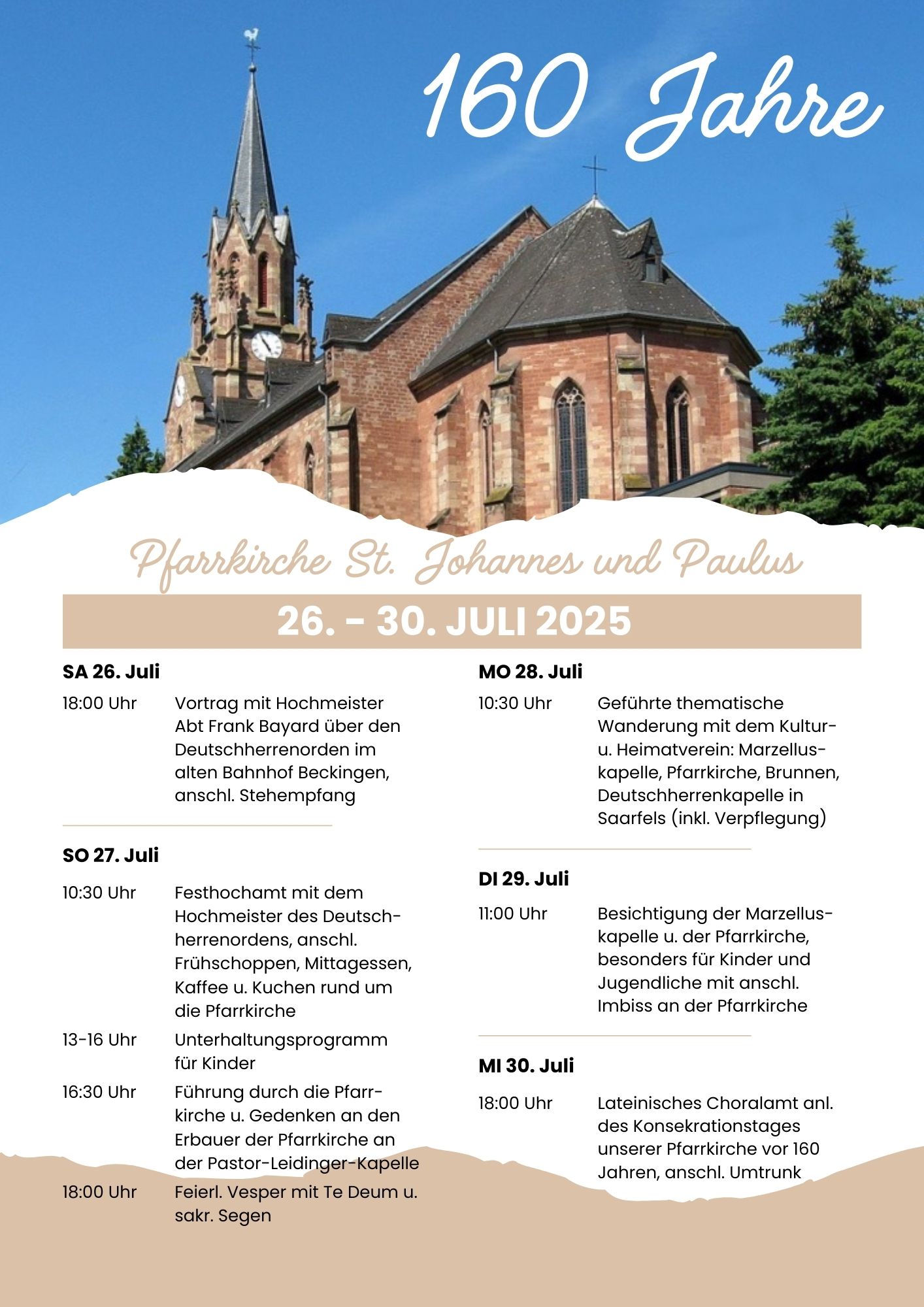 Flyer_Jubiläum_KircheBeckingen160Jahre