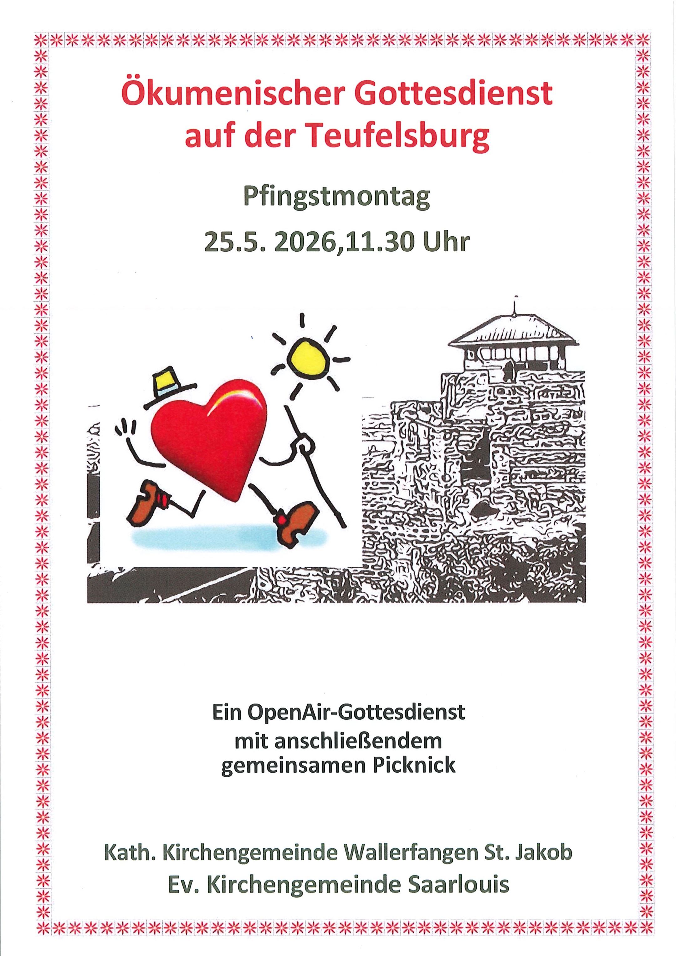 Ökumen Gottesdienst Wallerfangen