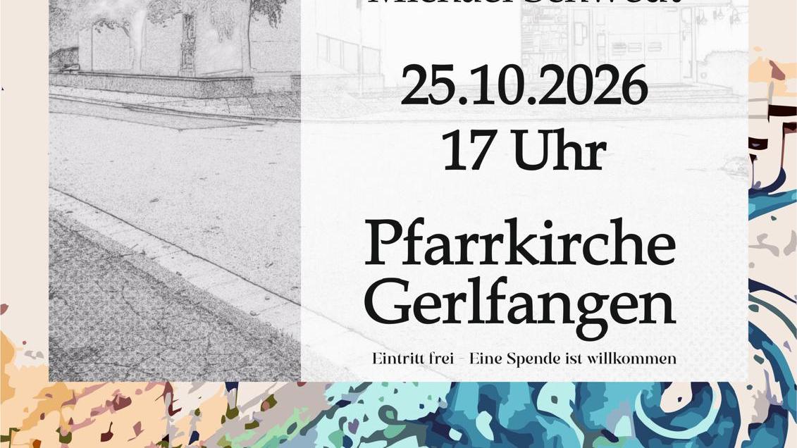 Plakat Konzert KC Gerlfangen 20261025
