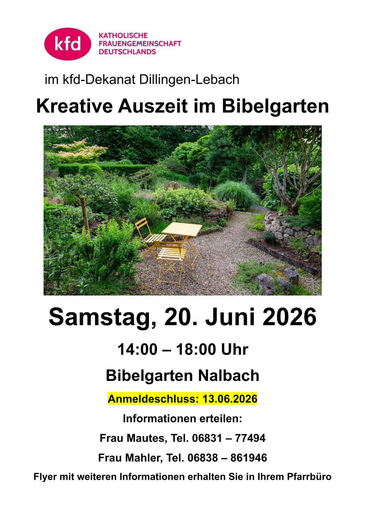 Plakat Kreative Auszeit PR-1
