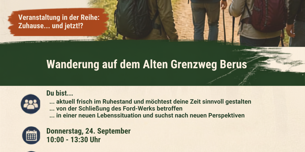 Plakat Wanderung Wege und Wendepunkte (c) Maximilian Schmitt Plakat Wanderung Wege und Wendepunkte