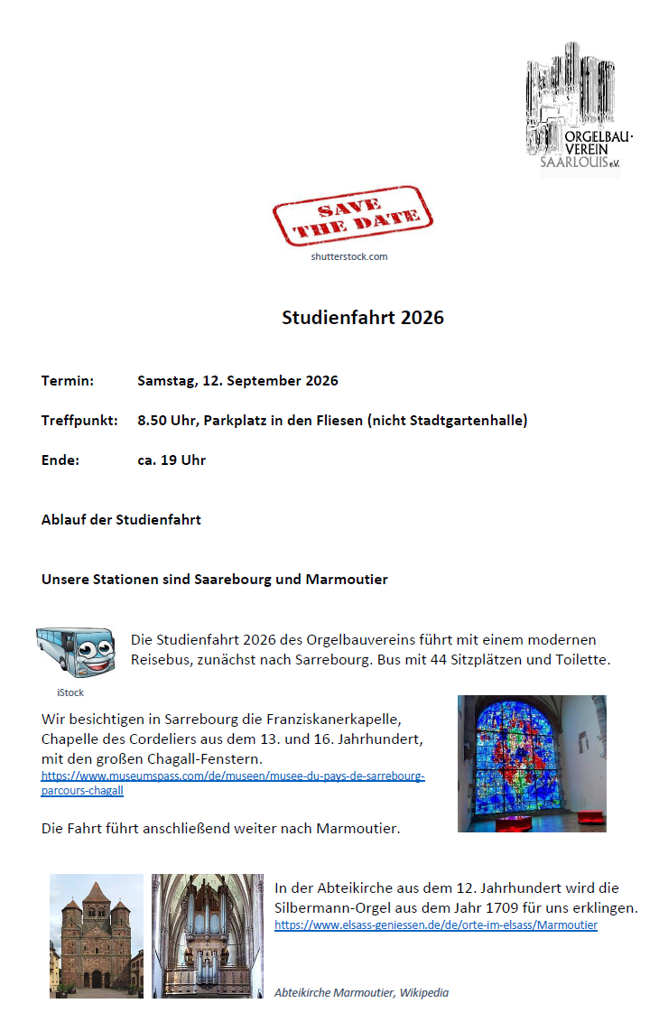 Screenshot Studienfahrt Orgelbauverein SLS